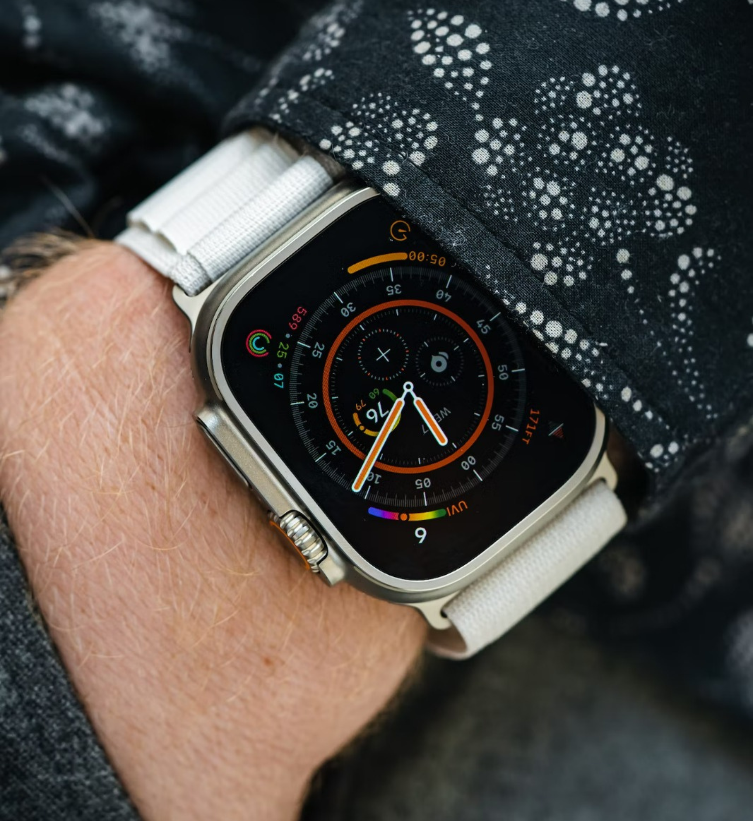 I-WATCH SERIES 8 ULTRA WITH ORIGNAL BOX