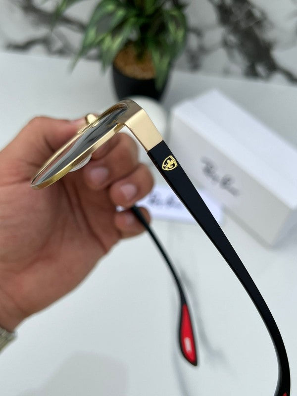 Rayban 03 Gold & Black