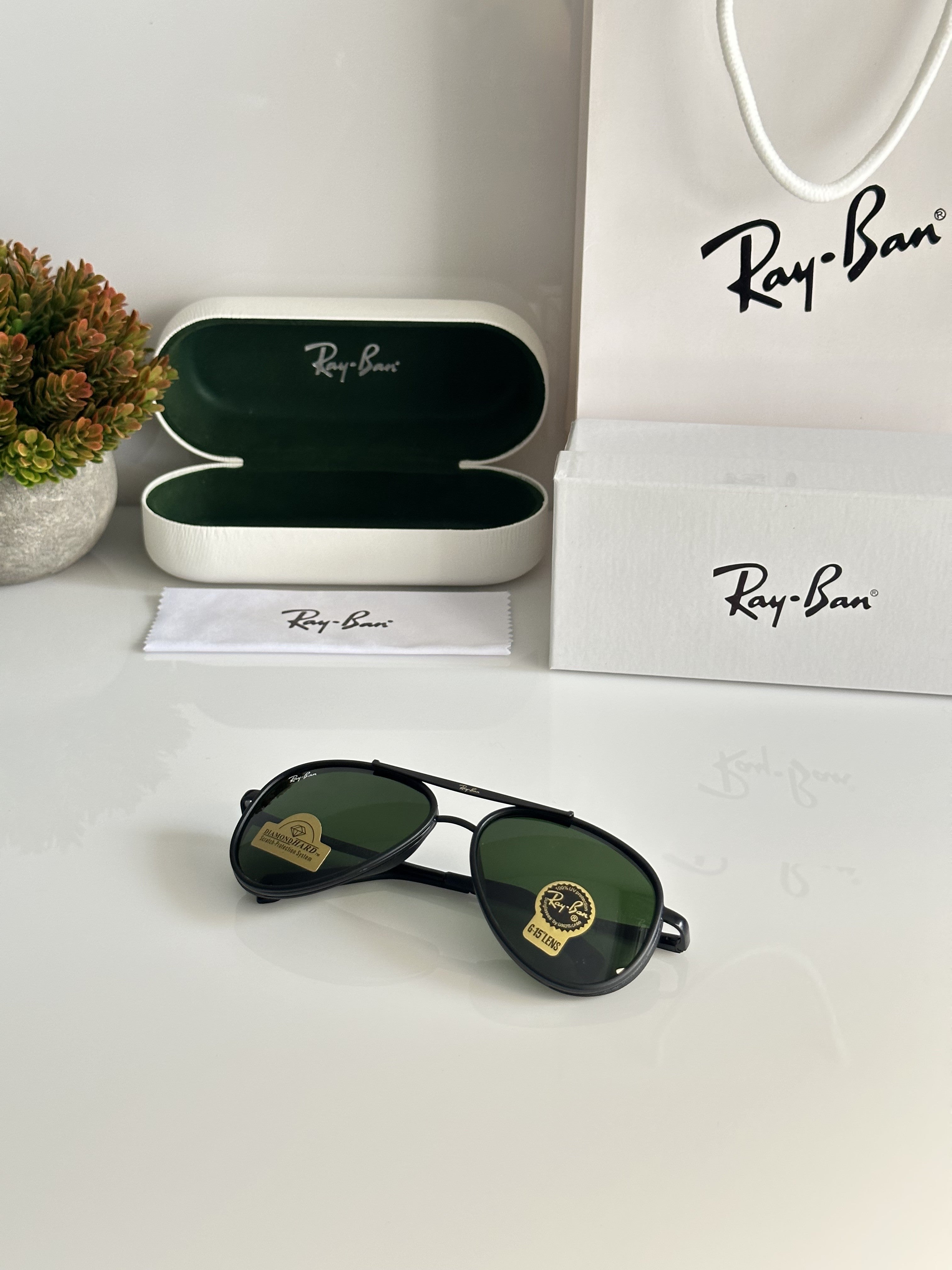 Rayban 4414 Black Green Unisex
