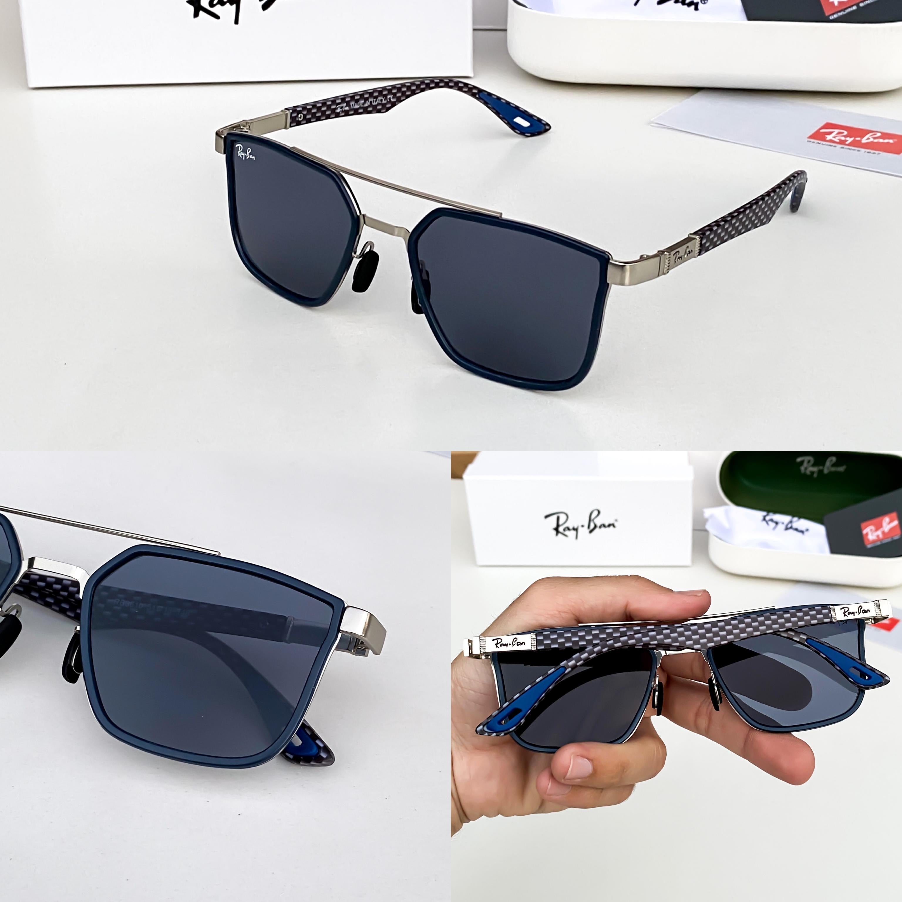 RA_YBAN SILVER BLUE 3610