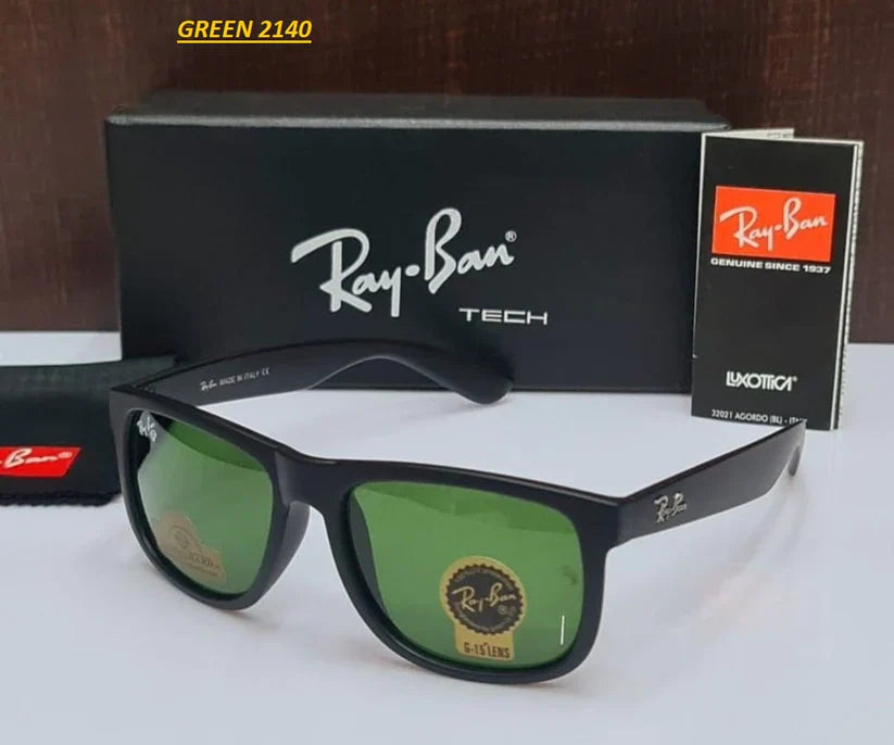 Rayban 2140 Black Green Unisex