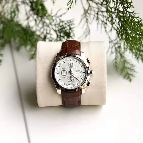 Tissot 1853 Chronograph Brown Leather Men's Watch