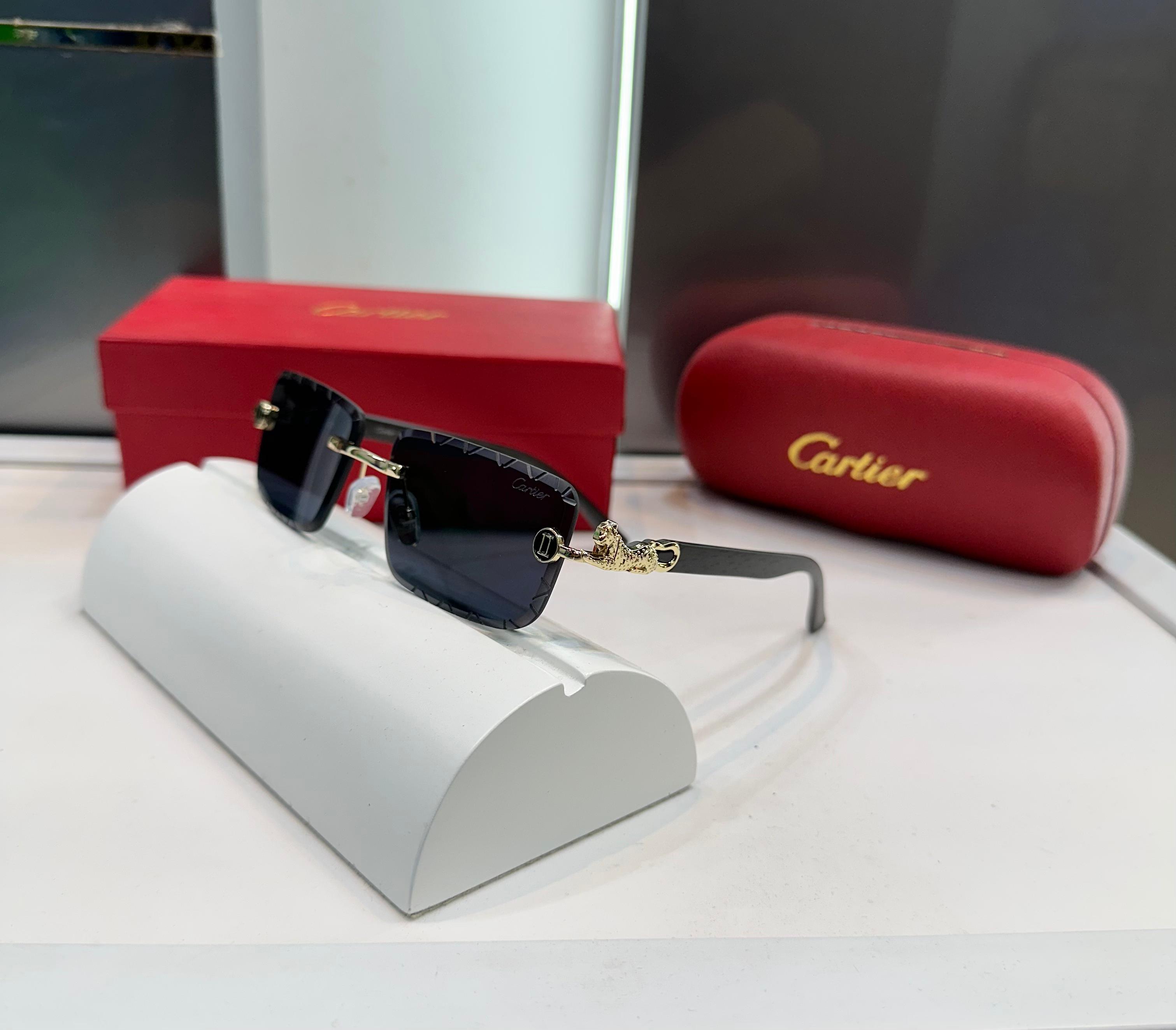 Cartier Black  Karan Aujla Limited Edition Luxury Shade With Original Packing