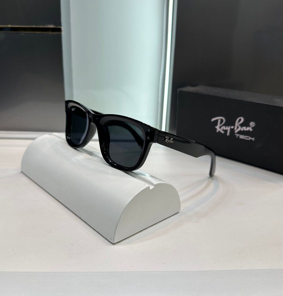 RAYBan 502 Black Glossy Luxury Premium Shades With Original Packing