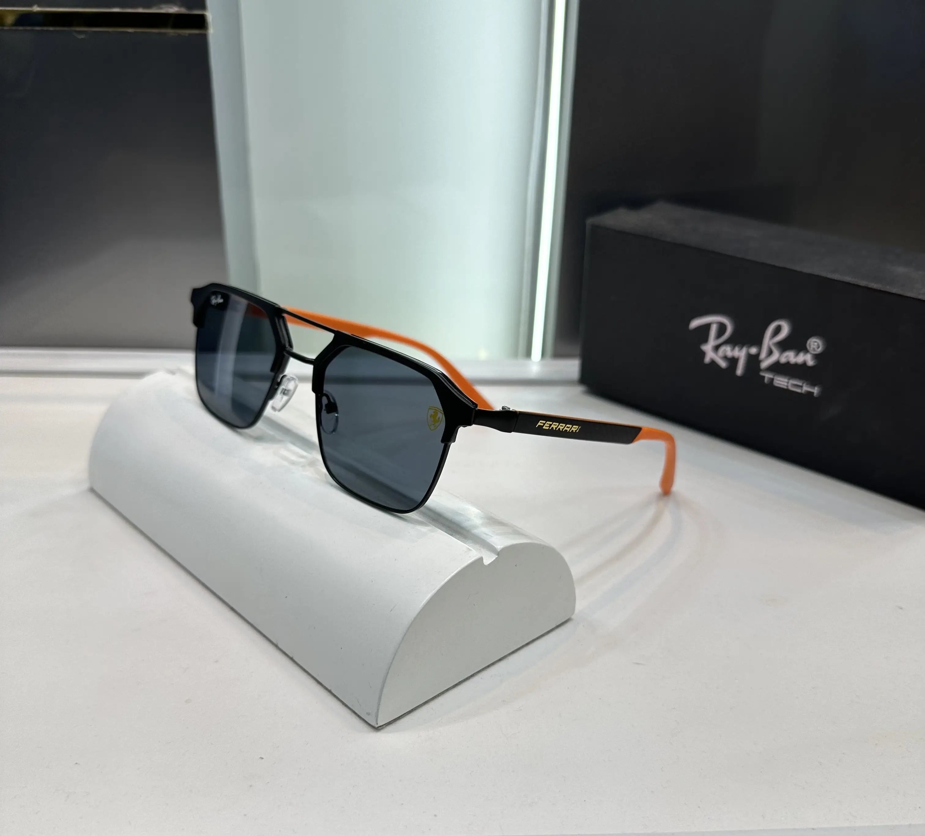 RayBan Grey Orange 04 Premium Luxury Shades