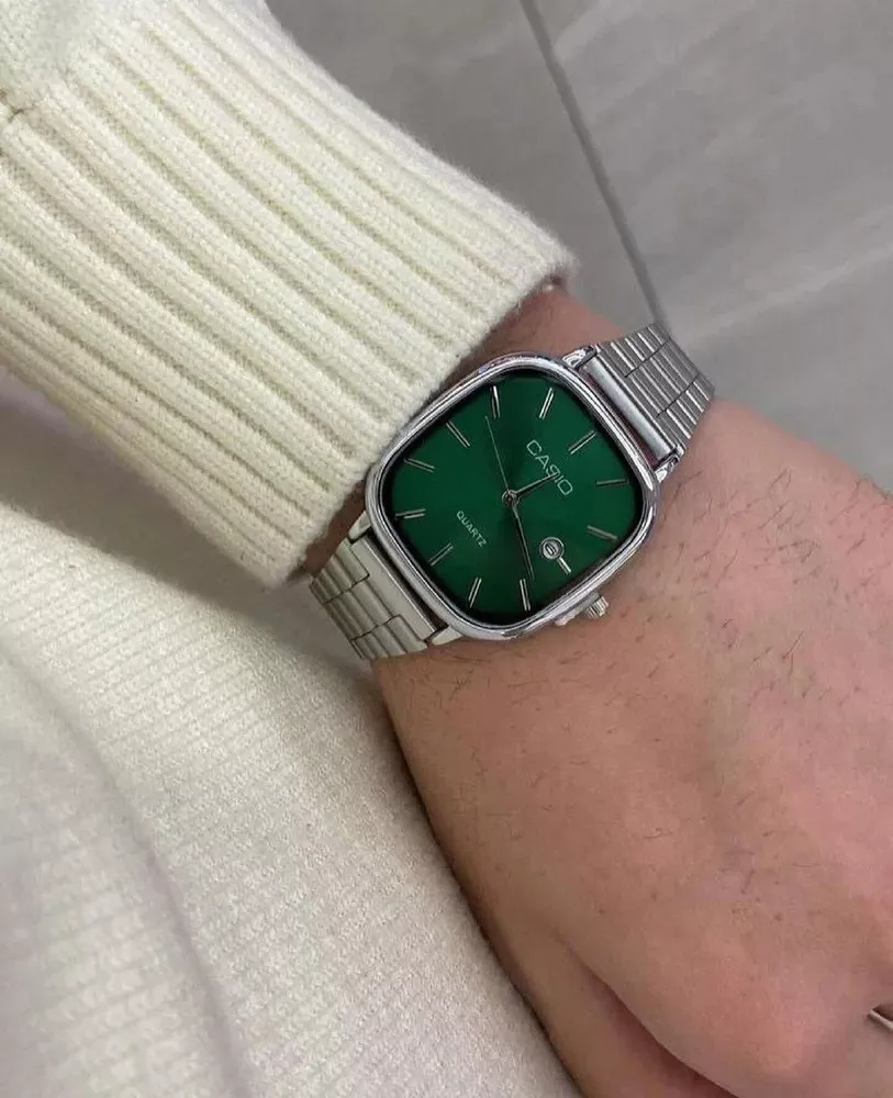 CASIO ANALOG SILVER