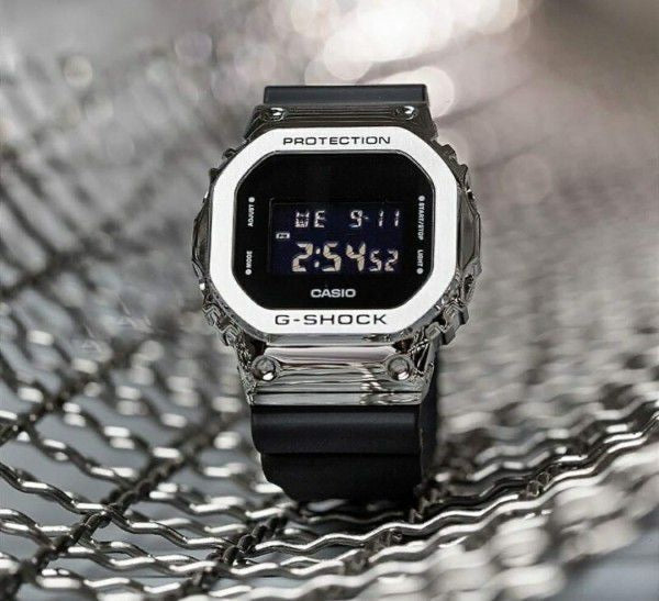 G-SHOCK 5600BB METAL BODY  SILVER